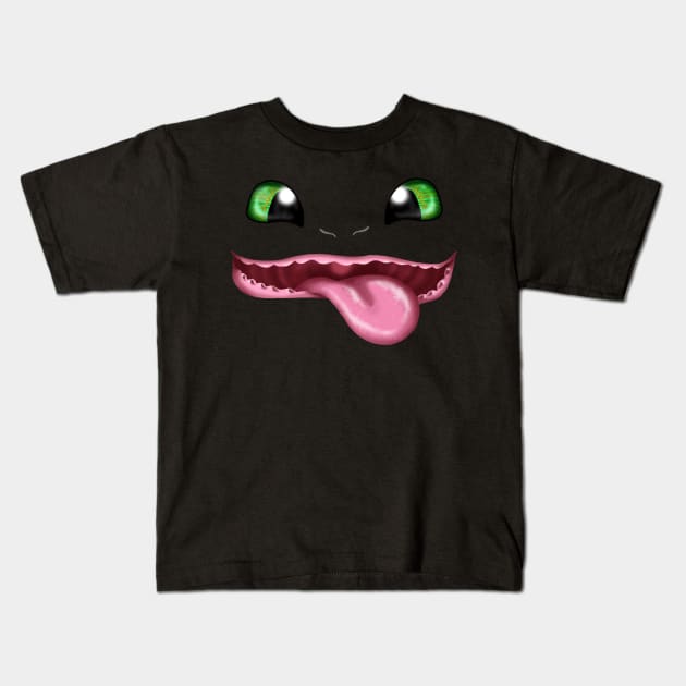 Toothless Kids T-Shirt by Thedustyphoenix